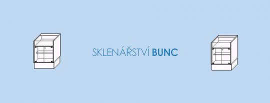 Pult celoprosklený malý Dm  (90x60x60)